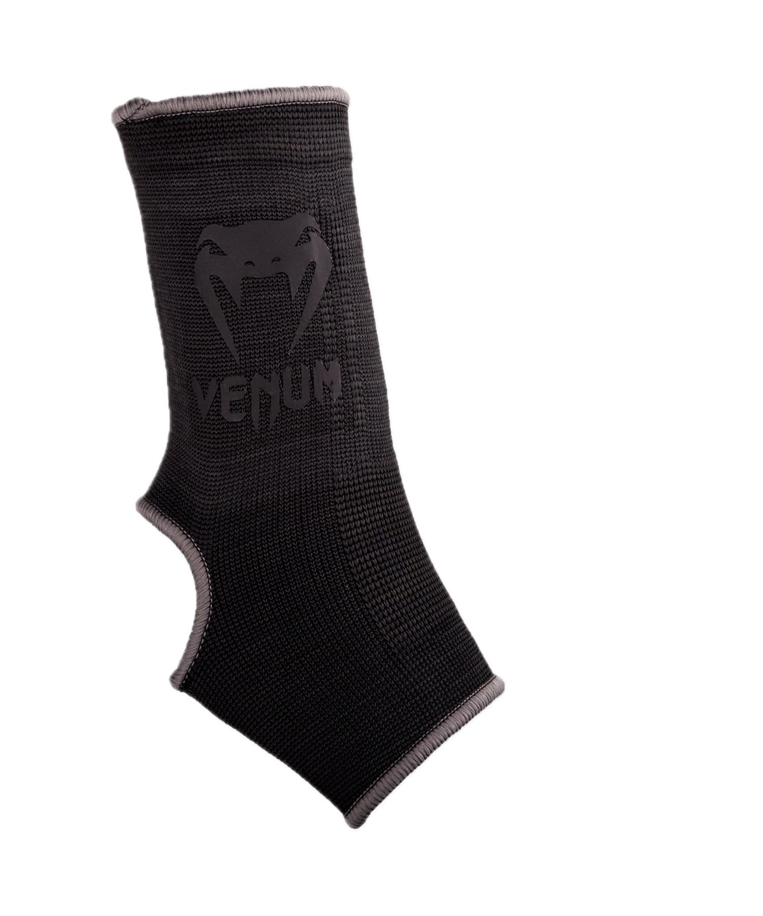 Venum Kontact Ankle Support Guards for Men - XL Size, Black/Black - Ideal for MMA, Boxing, Wrestling & High-Impact Sports