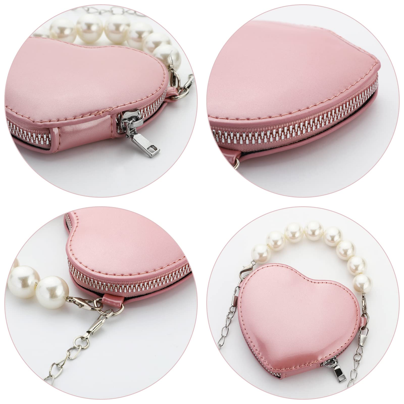 SOTOGO Little Girls Crossbody Purse - Princess Handbag for Toddlers with Mini Chain, Kids Wallet & Cute Clutch - Perfect for Birthday Gifts, Dress-Up Play & Daily Use