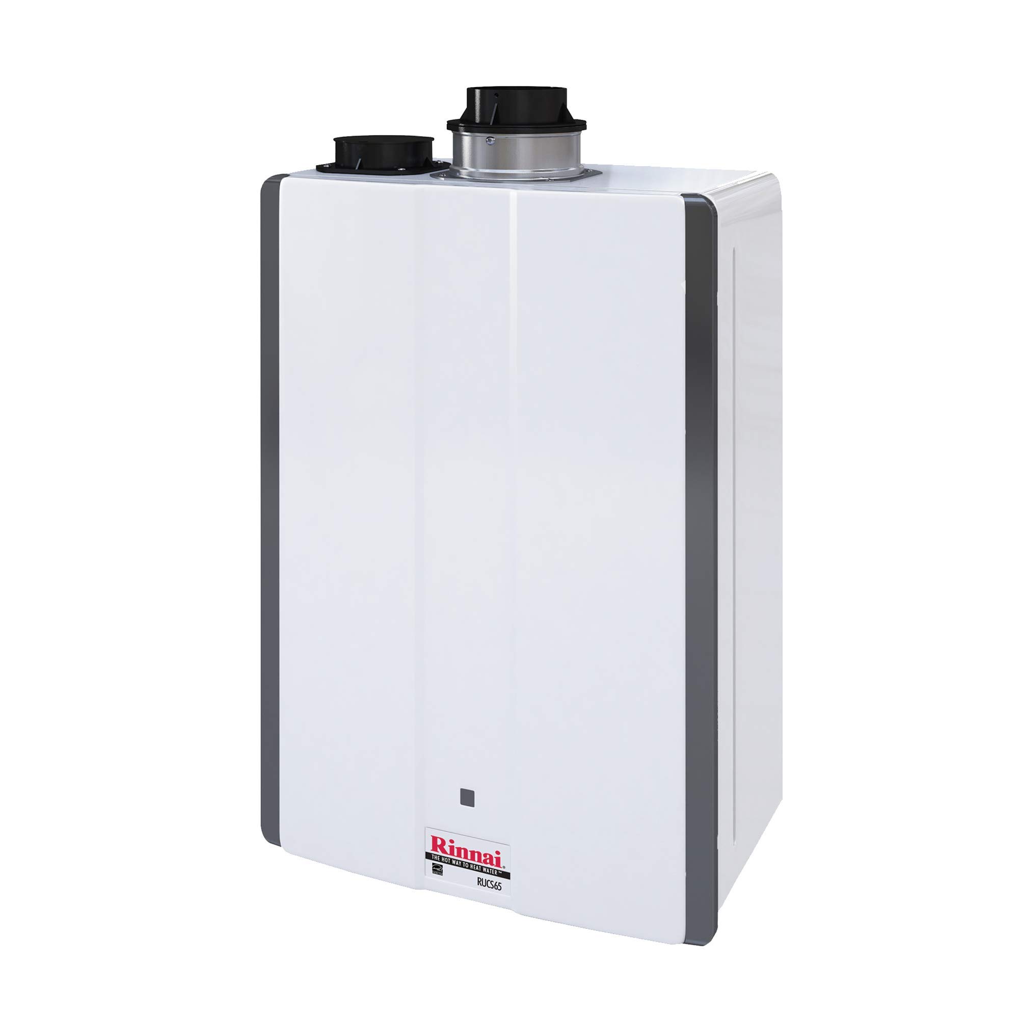 Rinnai RUCS65IP Ultra Series Tankless Water Heater - 6.5 GPM, Indoor, Natural Gas, White - Perfect for Homes, Apartments & Small Businesses