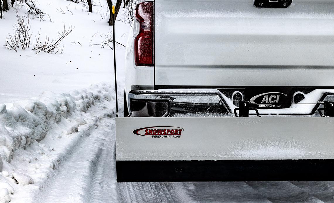 AgriCover SnowSport 180 Utility Plow Package 82