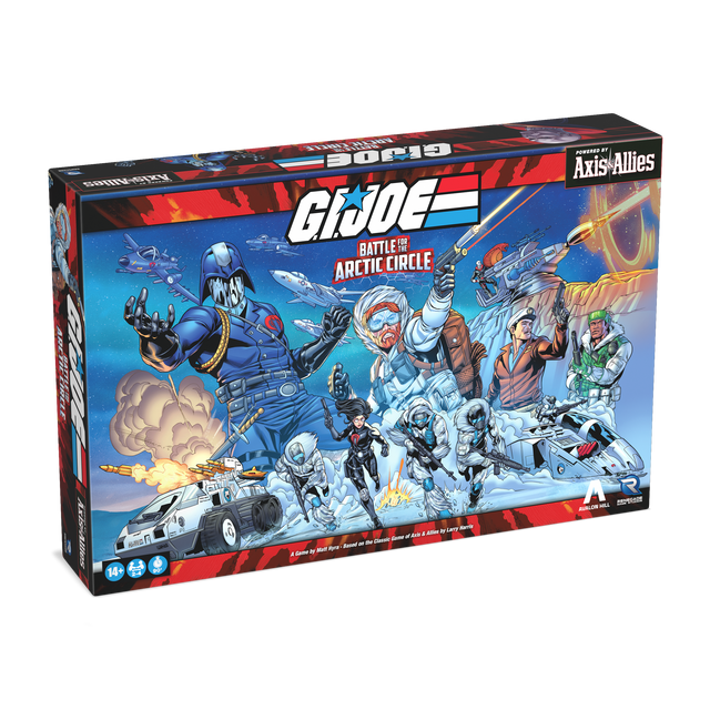 Axis & Allies: G.I. JOE Battle for the Arctic Circle Board Game - Strategic Military War Game for Adults & Teens - Perfect for Game Nights & WWII Enthusiasts