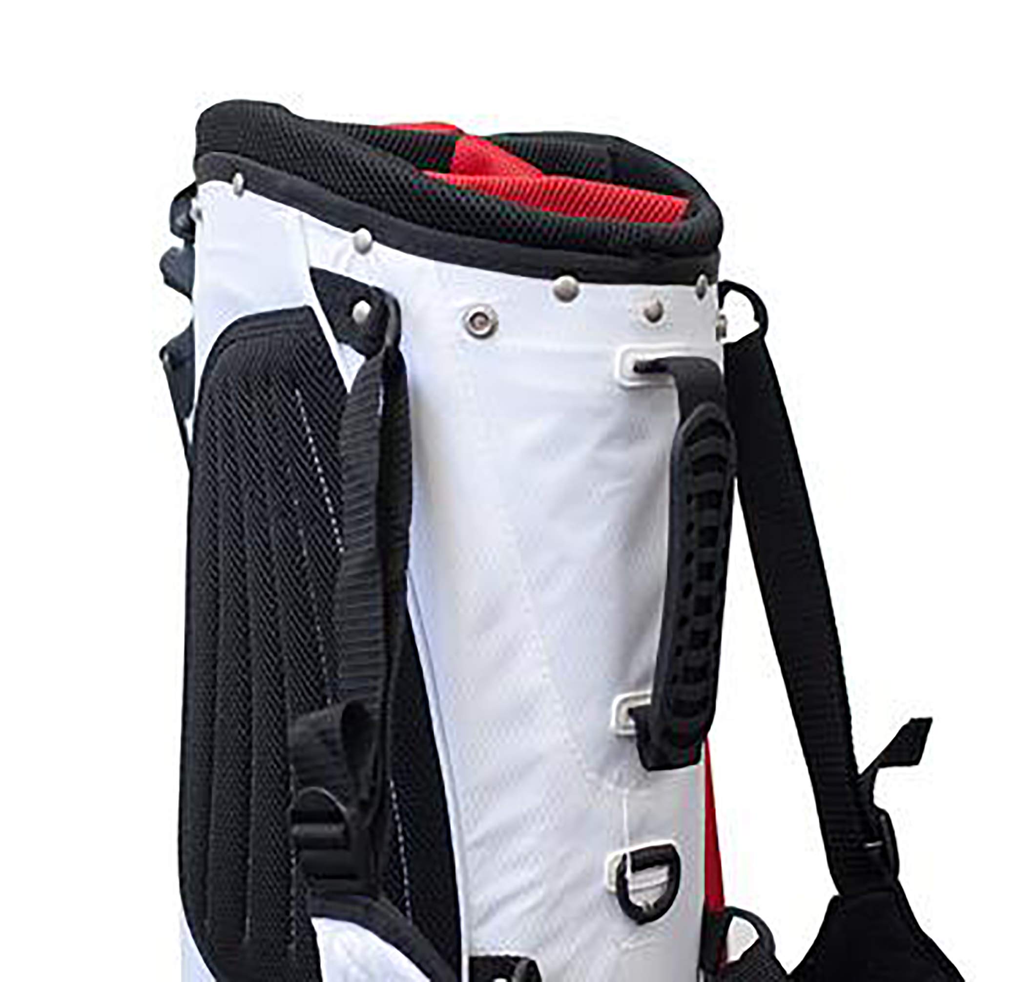 OnCore Golf Bags - Premium Stand Golf Bag with Padded Carrying Strap | Lightweight Durable Design with Full-Length Club Dividers | Includes Umbrella Holder & Removable Rain Hood | Perfect for Course Play, Driving Range & Travel