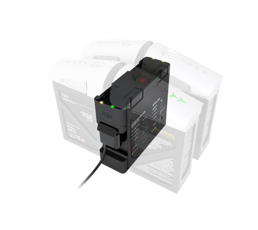 DJI Inspire 4 Battery Charging Hub - Fast Multi-Battery Charger for Drone Accessories | Perfect for Aerial Photography & Professional Filmmaking