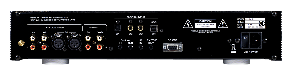 Moon 430HA High-End Headphone Amplifier - Audiophile Grade Sound for Home Studio, Music Production & Critical Listening