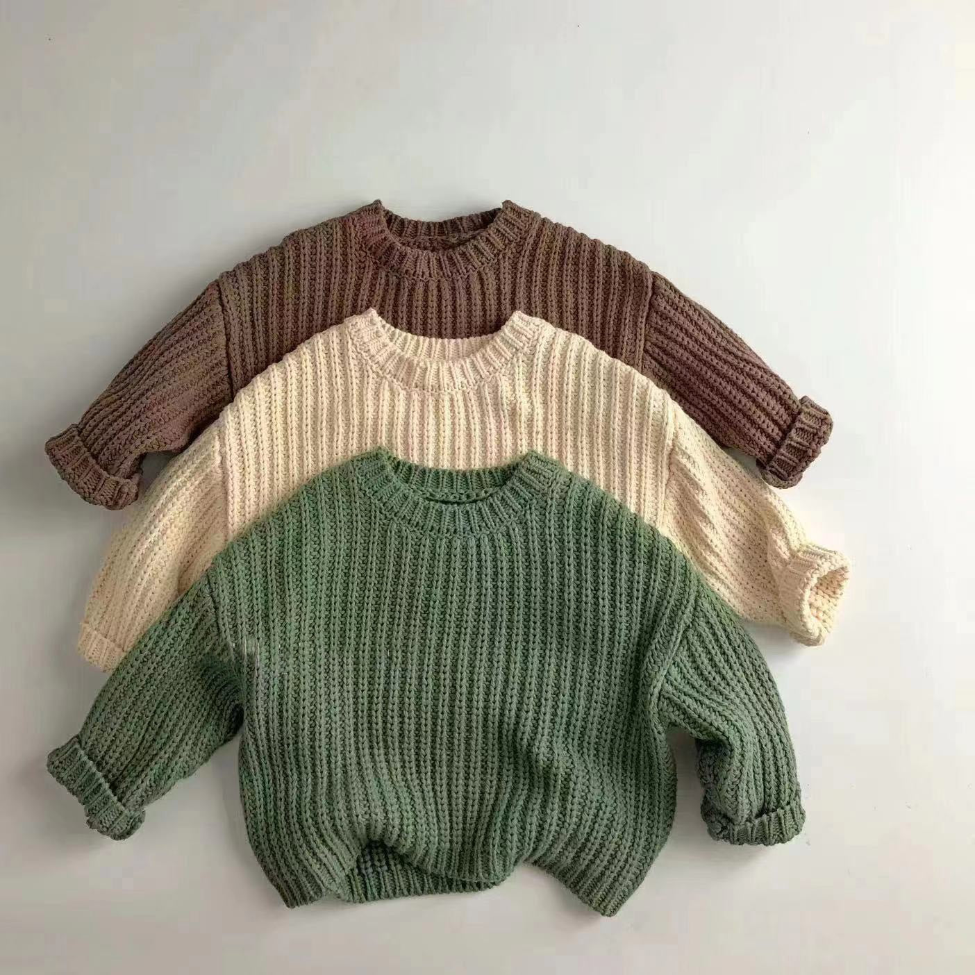 Cozy Autumn Kids Sweaters for Boys - Soft Pullover Knitwear for School, Play & Fall Outfits
