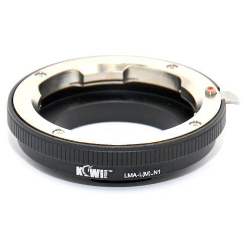 Kiwifotos Leica M to Nikon 1 Mount Adapter - Compatible with Mirrorless Cameras for Professional Photography & Videography