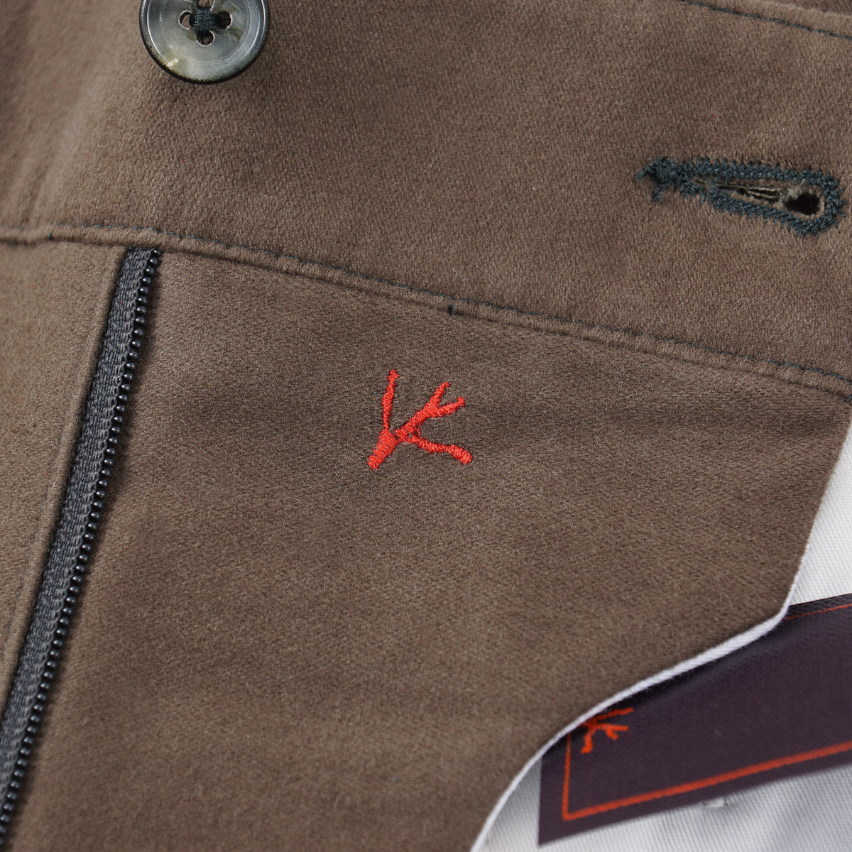 Premium Isaia Moleskin Pants with Cargo Pockets - Men's Stylish & Durable Casual Trousers for Outdoor Adventures & Urban Style