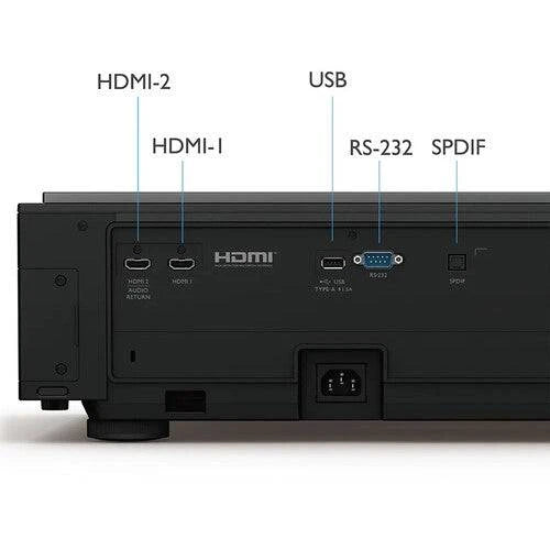 BenQ V7050i 4K UHD Ultra Short Throw Laser Projector - 2500 Lumen XPR DLP Home Theater with Android TV & Wireless Adapter - Perfect for Home Cinema, Gaming & Outdoor Movie Nights