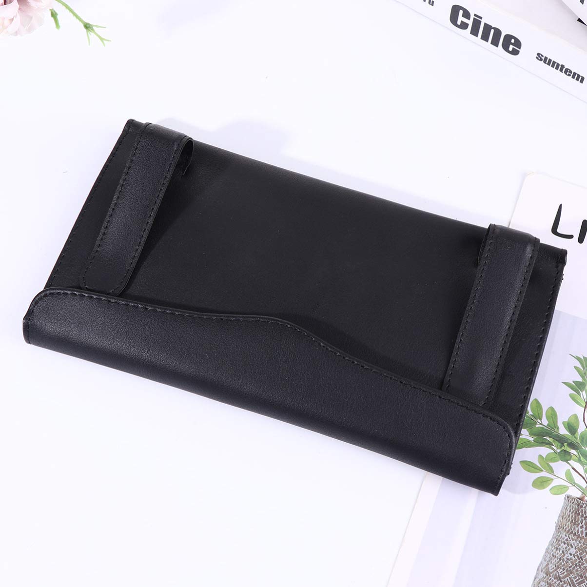 Premium Car Visor Tissue Box Holder - Black Hanging Tissue Dispenser for Vehicles, Cars & SUVs | Perfect for Road Trips, Commuting & Family Travel Accessories