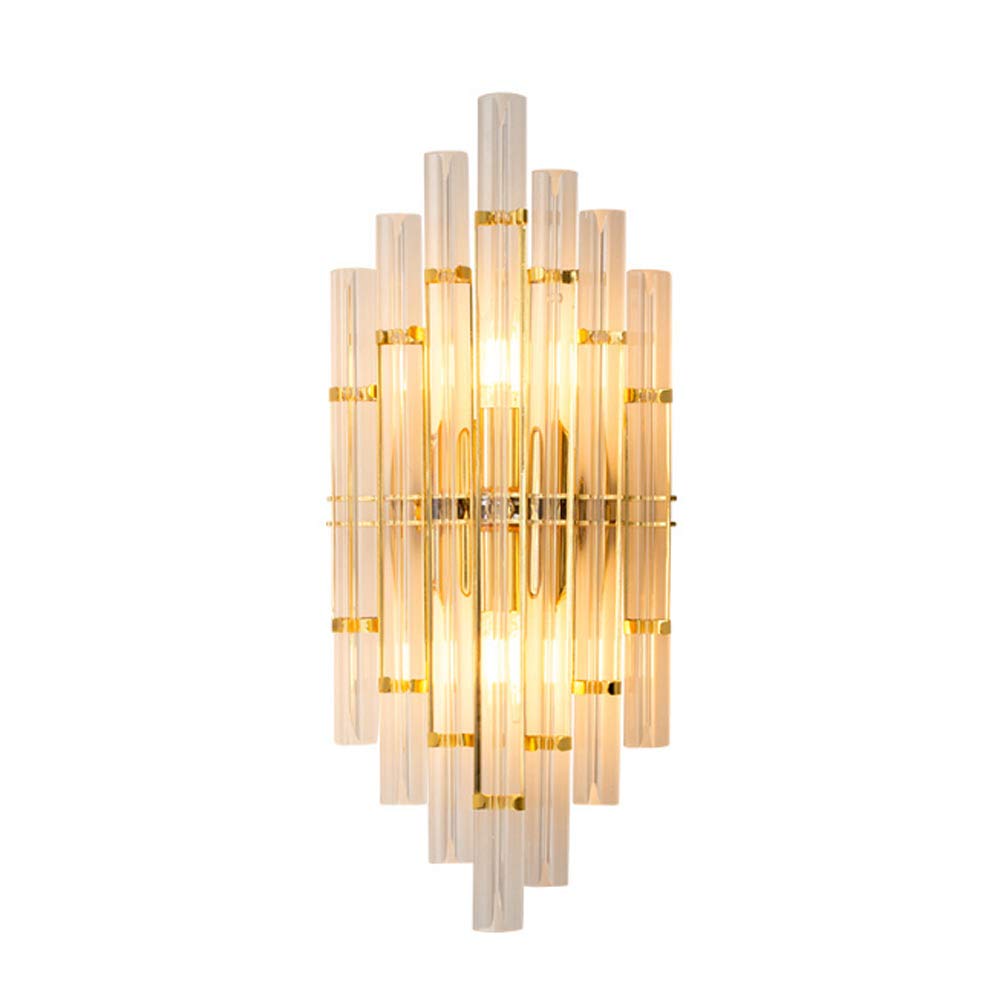 Modern Luxury Crystal Wall Lamp - Elegant Bedroom & Living Room Lighting, Hotel Corridor Fixture with Crystal Shade | Perfect for Bedside, Lounge, and Luxury Interior Decor
