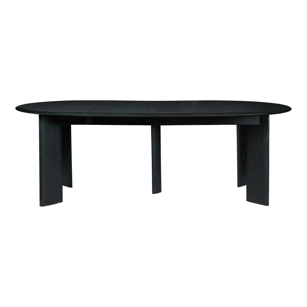 Extendable Dining Table with Beveled Edge - Modern Expandable Wood Table for Small Space, Dining Room & Kitchen | Perfect for Family Gatherings & Dinner Parties