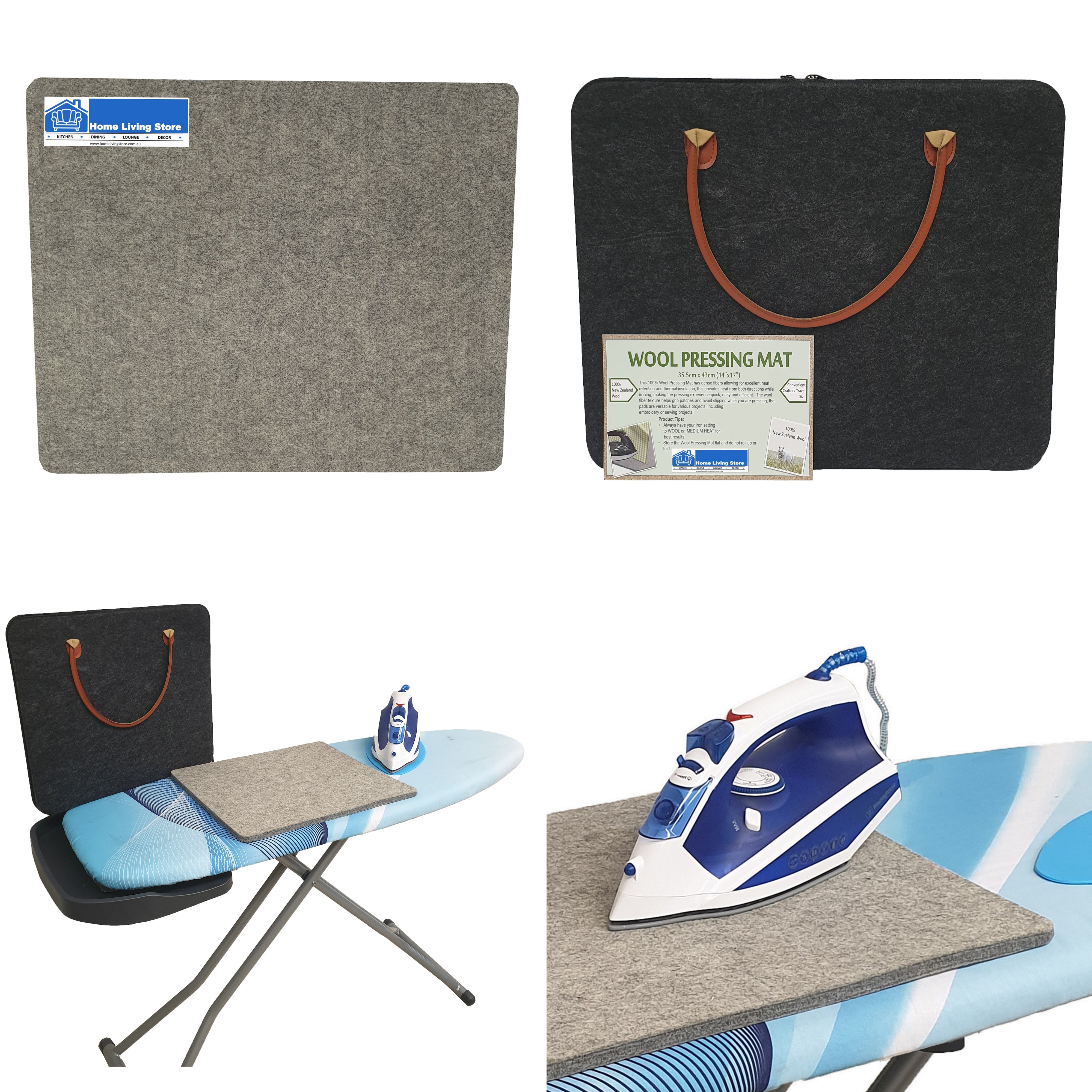 Premium Wool Ironing Mat - 17