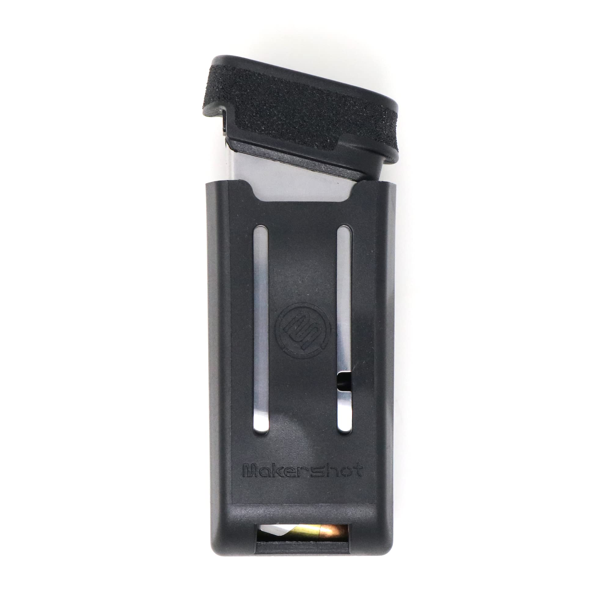 MakerShot Magazine Carrier - Tactical Gun Belt Magazine Holster for Pistol & Handgun | Durable Ammo Storage & Clip Holder | Perfect for Range Training, Hunting & Tactical Missions