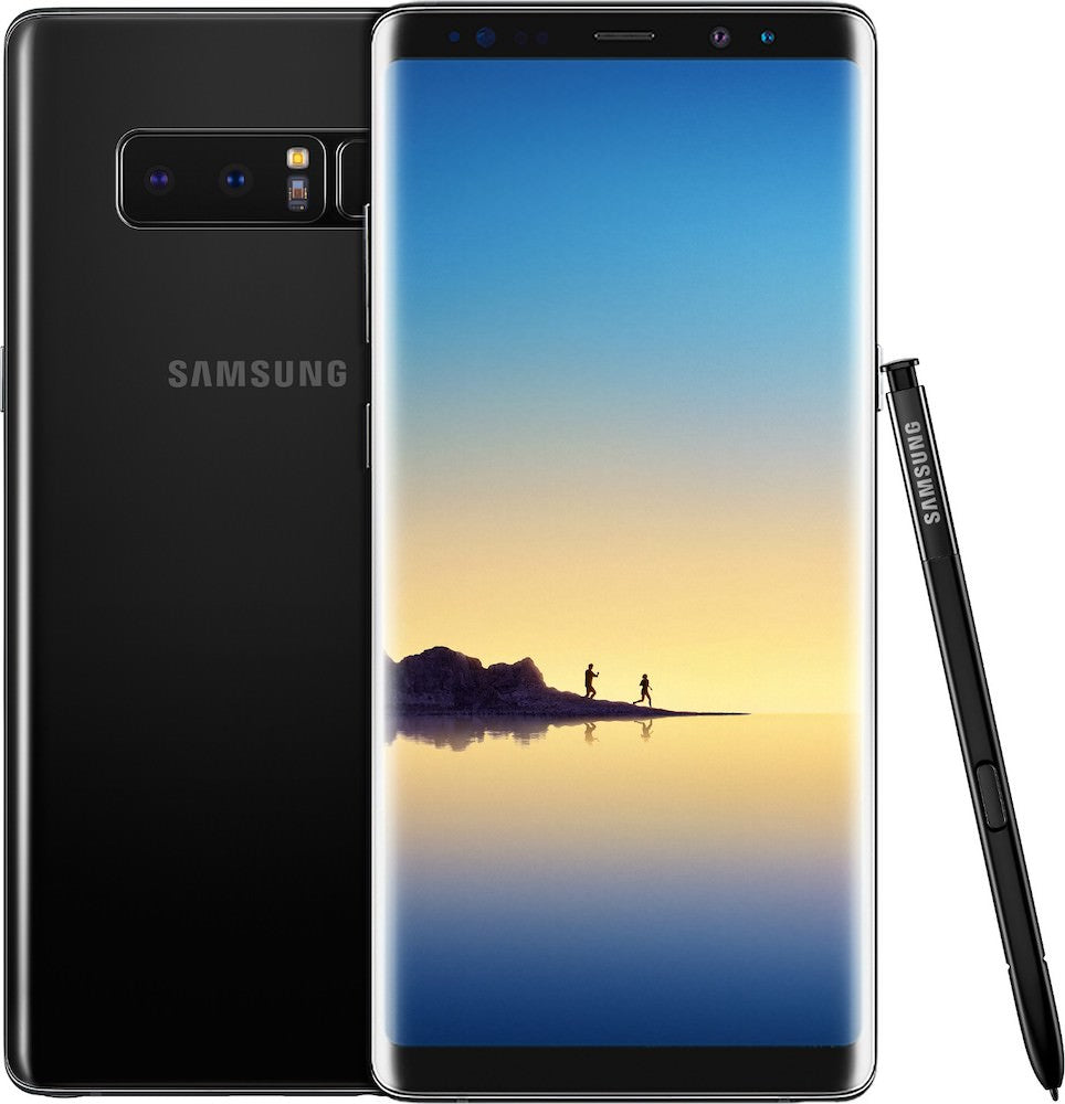 Samsung Galaxy Note 8 128GB Smartphone - Midnight Black (AT&T Unlocked) - Perfect for Business Professionals & Creative Work