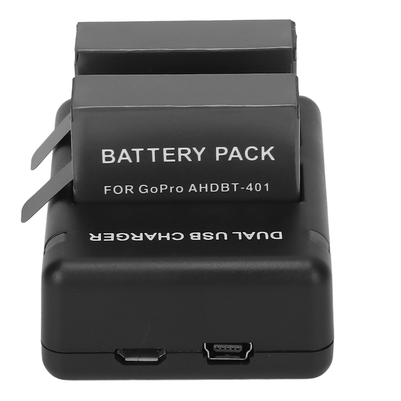 Dual USB Camera Battery Charger for GoPro Hero 4 - High Sensitivity ABS Charger with Fast Charging | Perfect for Travel, Vlogging & Outdoor Adventures
