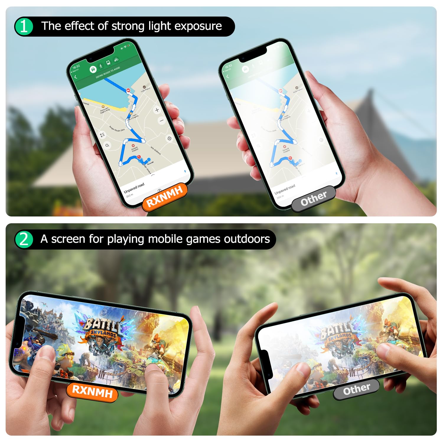 3 Pack iPhone 13 Pro Max Screen Protector (6.7 Inch) - Tempered Glass, Case Friendly, Shock Resistant - Compatible with iPhone 14 Plus - Perfect for Daily Protection & Gaming