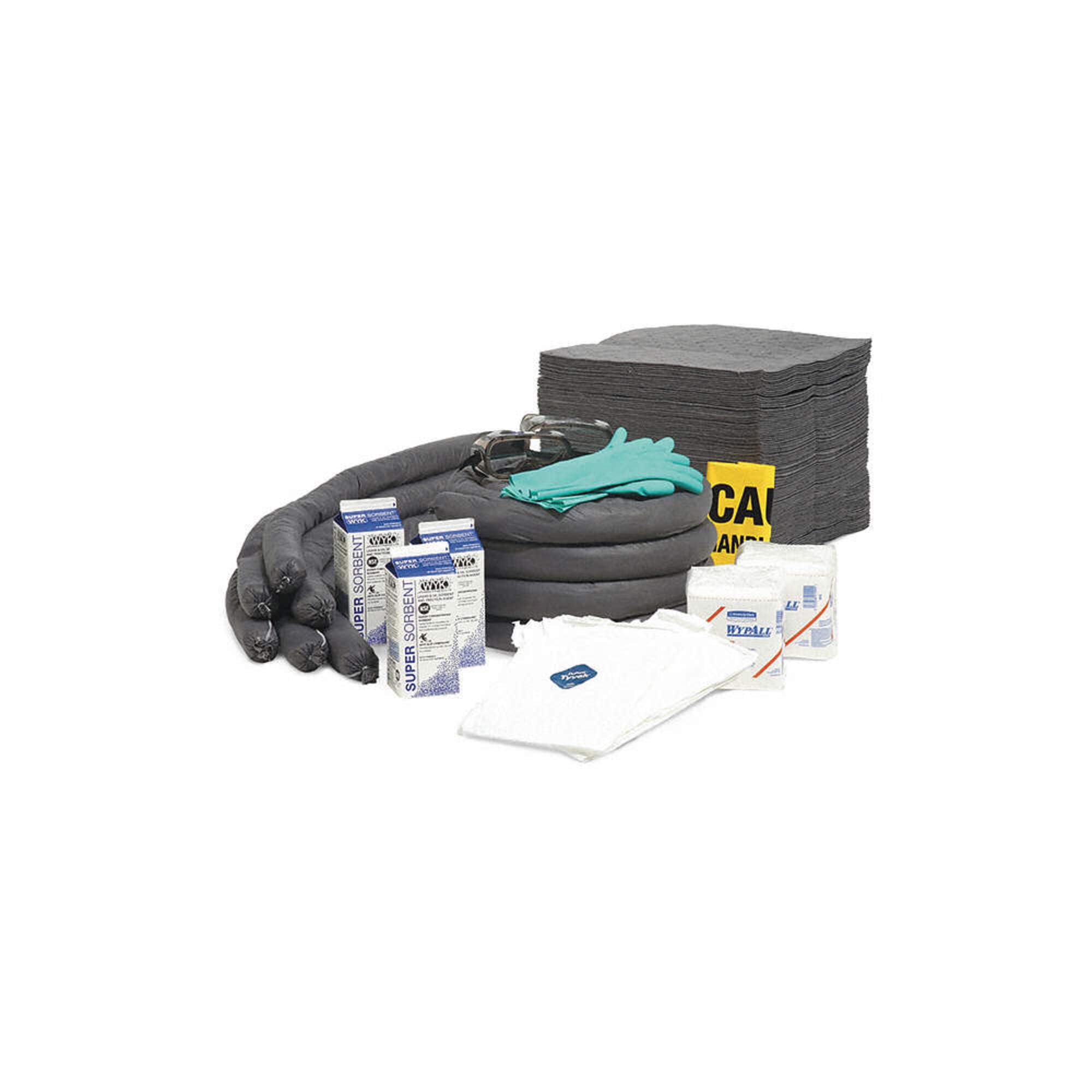 SpillTech RSPKU-CAN Universal 50-Gallon Spill Containment Kit for Oil & Chemical Refills - Ideal for Industrial Workplaces, Auto Shops & Hazardous Material Storage