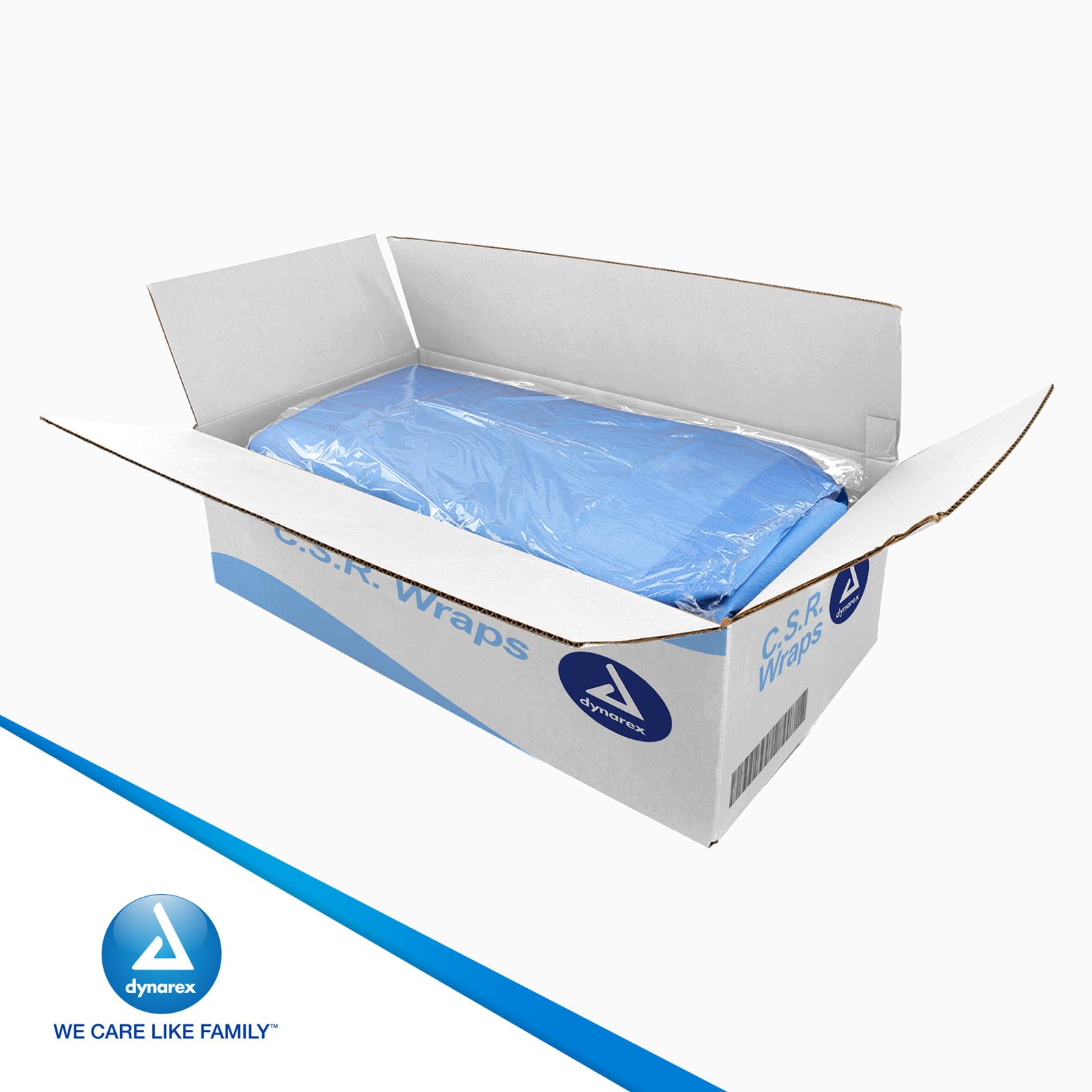 Dynarex CSR Wraps - Disposable & Tear-Proof Sterilization Fabric for Steam & EO Gas Instrument Sterilization - 36