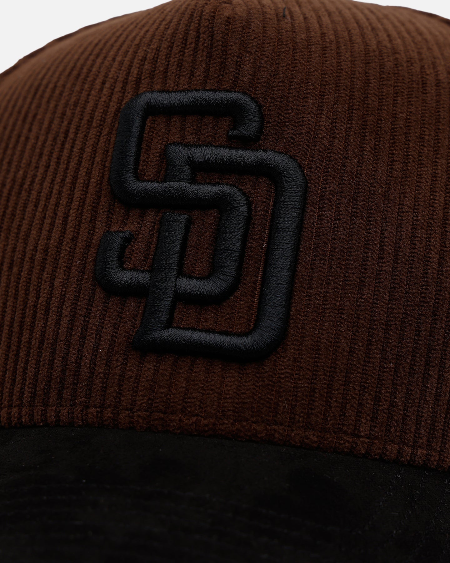 47 Brand San Diego Padres 'Barren' Offside DT Corduroy Snapback Hat - Brown & Black Adjustable Baseball Cap for Men & Women - Perfect for Sports Fans, Casual Wear & Gift Giving