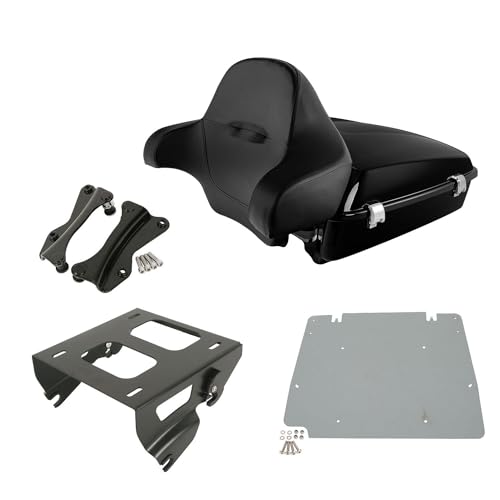 Black Solo Mount Rack Tour Pack Set Style #4
