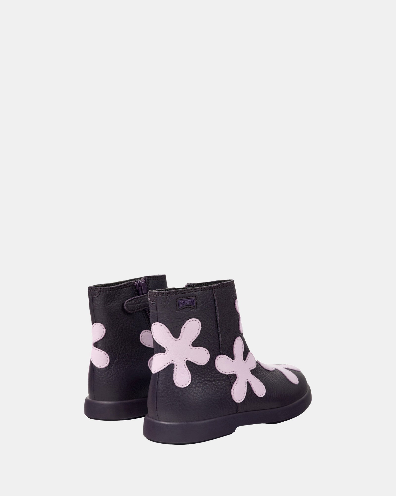 **Twins Flower Garden Boots for Youth - Purple & Lilac - Perfect for Outdoor Adventures & Gardening**
