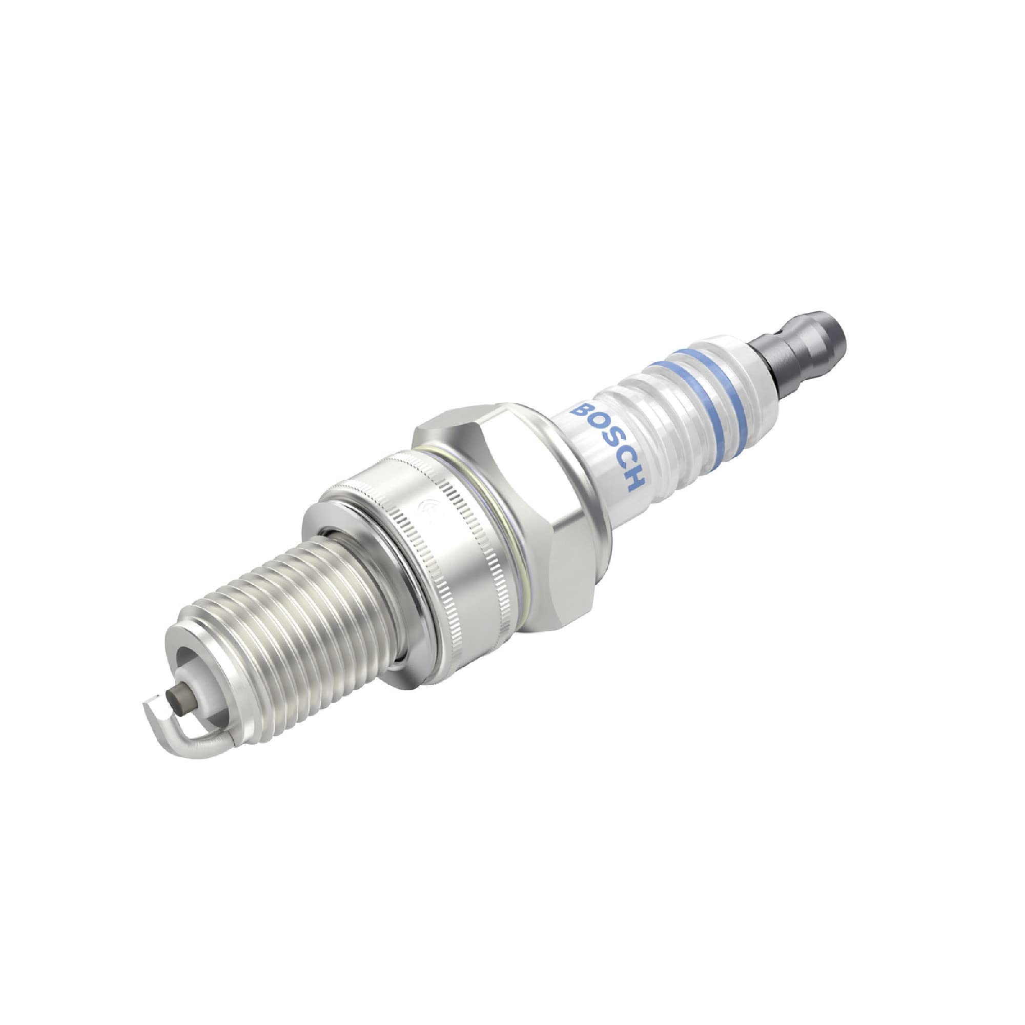 Bosch WR8DC Spark Plug - Nickel Electrode - 1pc - Compatible with Most Cars, Trucks & SUVs - Perfect for Engine Tune-Ups & Performance Upgrades