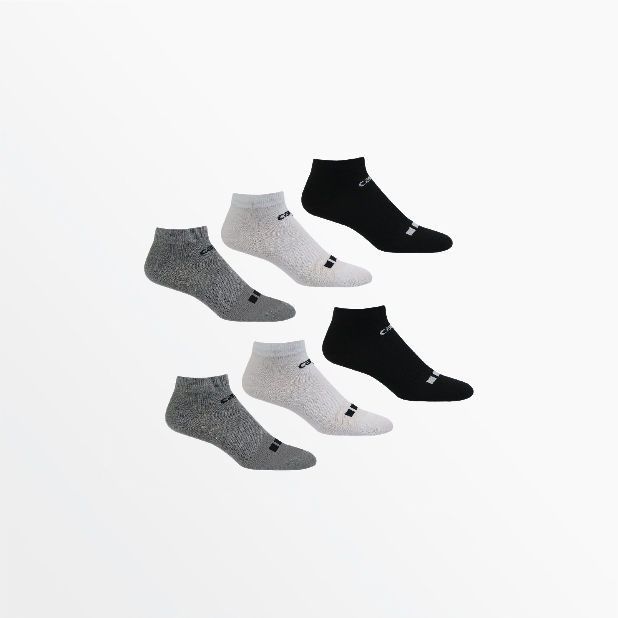 BASICS CS Cool Lightweight Low Cut Socks - Breathable Athletic Socks for Running, Gym & Everyday Comfort