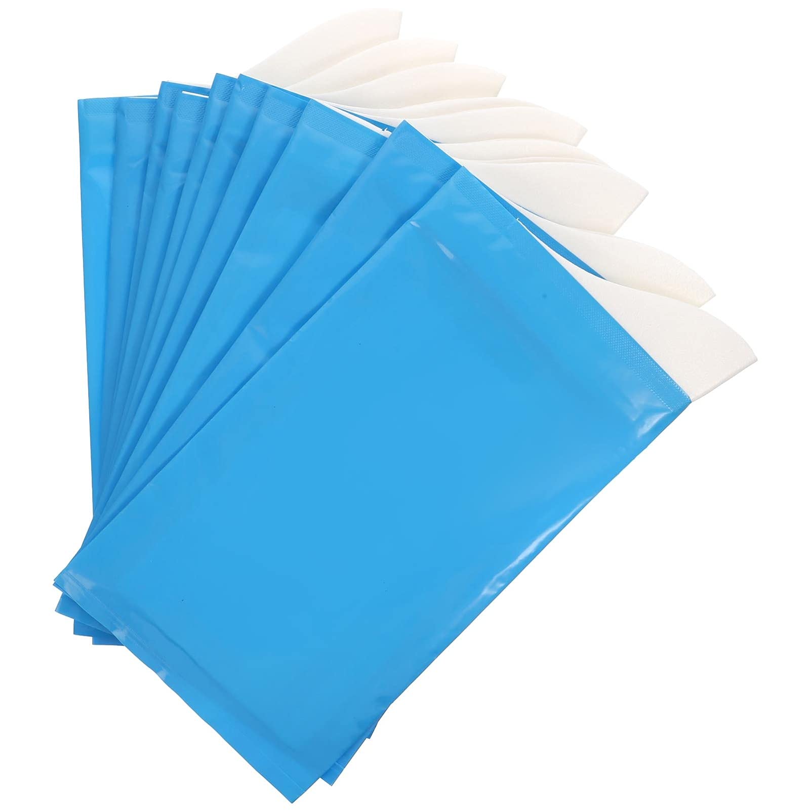DOITOOL 10 Pack Disposable Urinal Bags - Unisex Travel Pee Bags for Camping, Emergency, Traffic Jam & Outdoor Use - Portable Toilet Solution for Men, Women & Kids - Leakproof Vomit & Urine Collection Bags