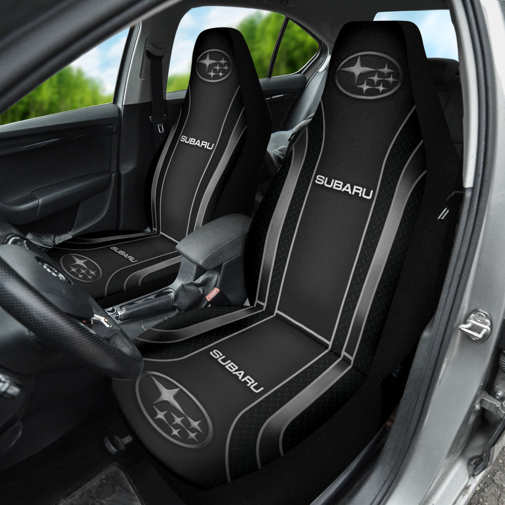 Premium Black Subaru Car Seat Covers - Universal Fit for Most Models (210402) | Waterproof & Comfortable for Daily Commute, Road Trips & Outdoor Adventures