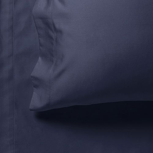1000 Thread Count Ultra Soft Queen Size Bed Sheet Set - Midnight Blue - Flat & Fitted Sheets for Luxury Comfort | Perfect for Master Bedroom, Guest Room & Hotel Use