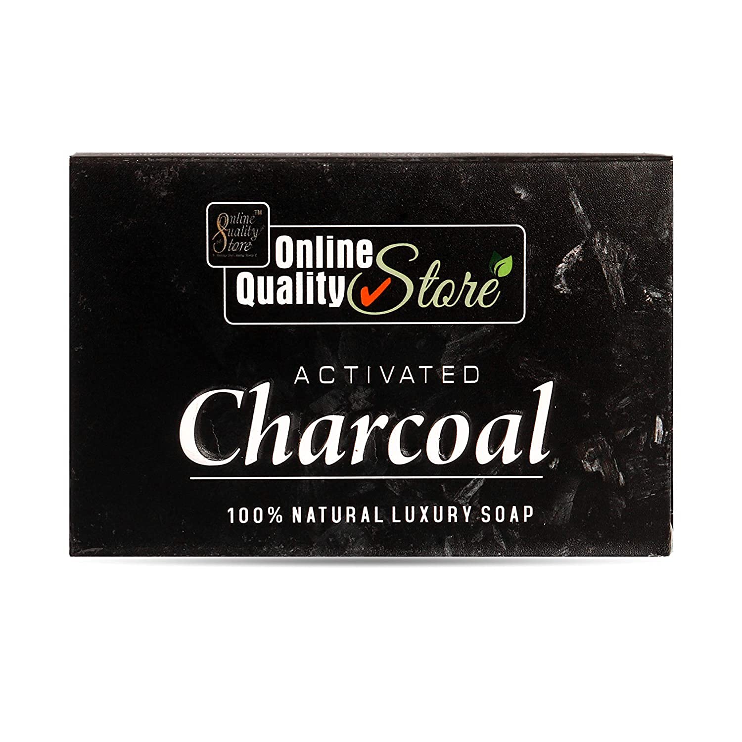 Best Activated Charcoal Soap for Face & Body - Deep Cleansing & Detoxifying Bar (4-Pack, 100g Each) - Perfect for Acne-Prone Skin & Blackhead Removal