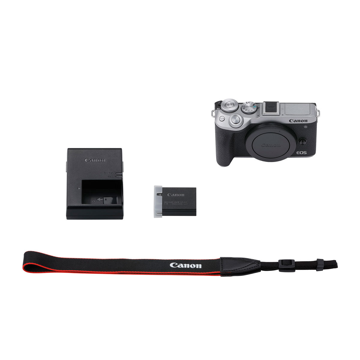 Canon EOS M6 Mark II Mirrorless Digital Camera Body (Silver) - 32.5MP APS-C Sensor, 4K Video, Compact & Lightweight for Travel, Vlogging & Street Photography