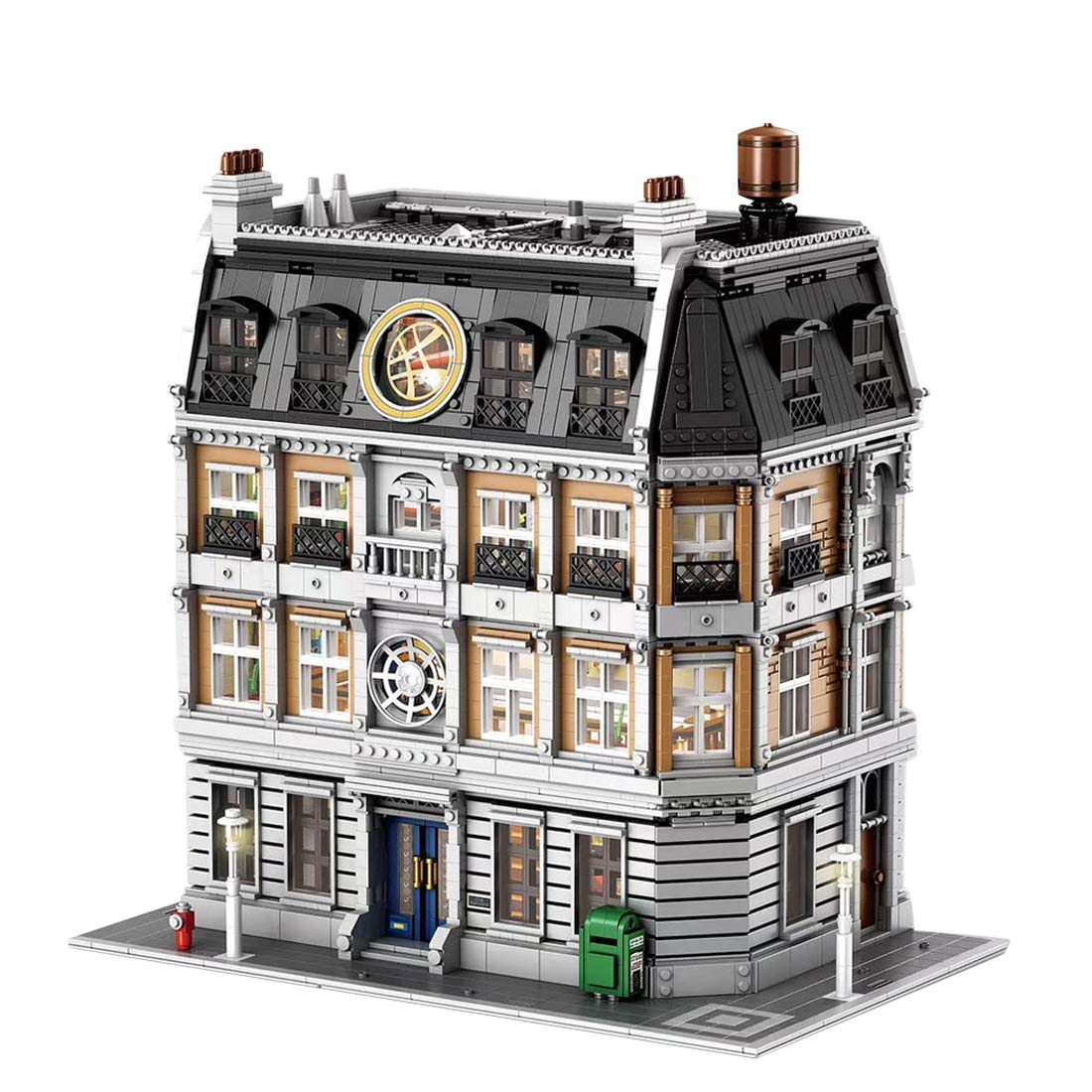Marvel Avengers Sanctum Sanctorum Building Blocks Set with LED Lights - 4600+ Pieces Superhero Modular House Kit (Compatible with Lego) | Perfect for Collectors, Gift Giving & Marvel Fans Home Decor