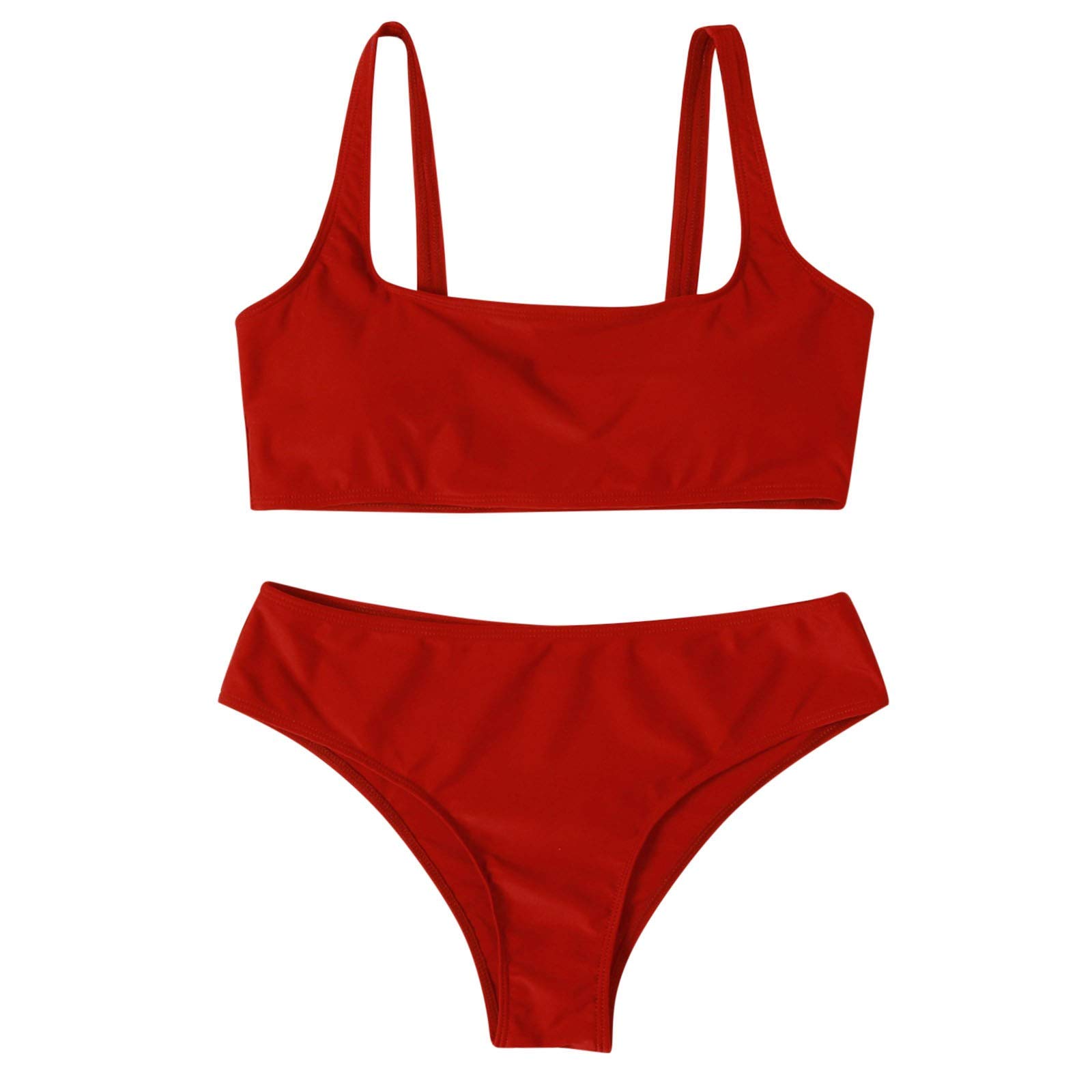 Sunflower Push Up Bikini Set - Sexy Halter Two Piece for Beach & Pool
