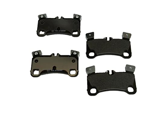 High-Performance Rear Disc Brake Pads Set for Audi A4 A6 Q5, Porsche Cayenne, VW Passat Jetta - Durable & Quiet Braking for City Driving & Highway Safety