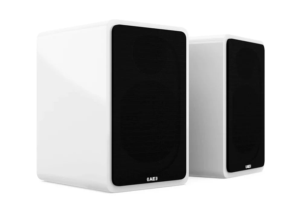 Acoustic Energy AE1 Active Bookshelf Speakers (Pair) - High-Performance Studio Monitors for Home Audio, Music Production & Professional Recording