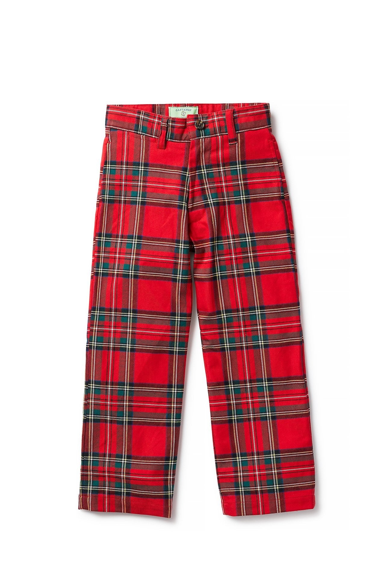 Boys Stretch Twill Port Pant - Royal Stewart Tartan Plaid for School Uniforms & Casual Wear | Comfortable Kids Trousers for Everyday Use