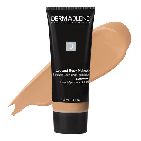 Dermablend Leg and Body Makeup Base - Waterproof, Full Coverage Concealer for Scars, Tattoos & Imperfections - Ideal for Daily Use, Special Occasions & Photos