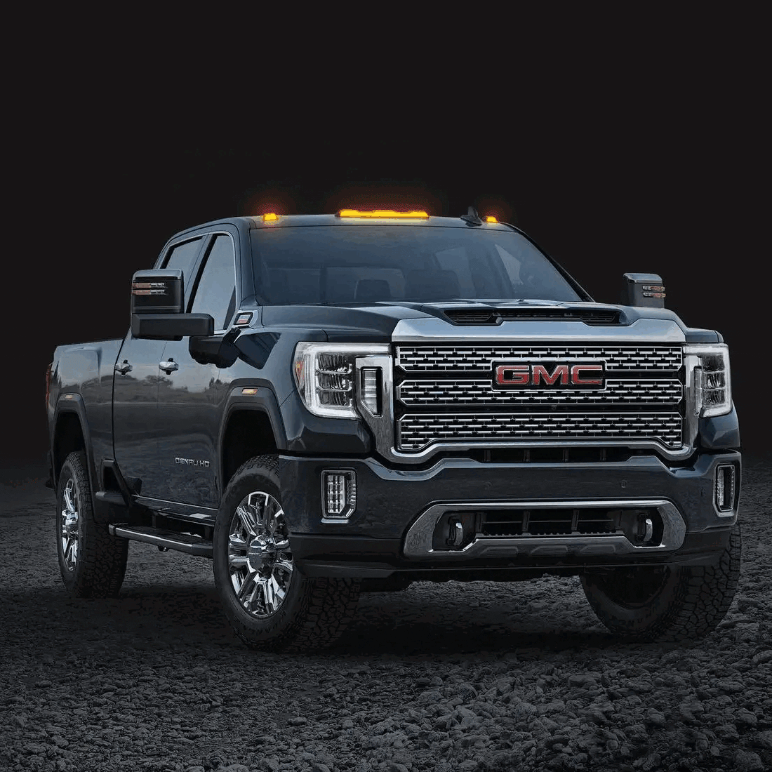 GMC & Chevy 20 25 4th Gen Heavy Duty 3-Piece RGB LED Cab Roof Lights with Bluetooth App Control - Ultra Bright Multi-Color Replacement for Factory Cab Lights (Perfect for Off-Roading, Truck Customization & Night Driving)
