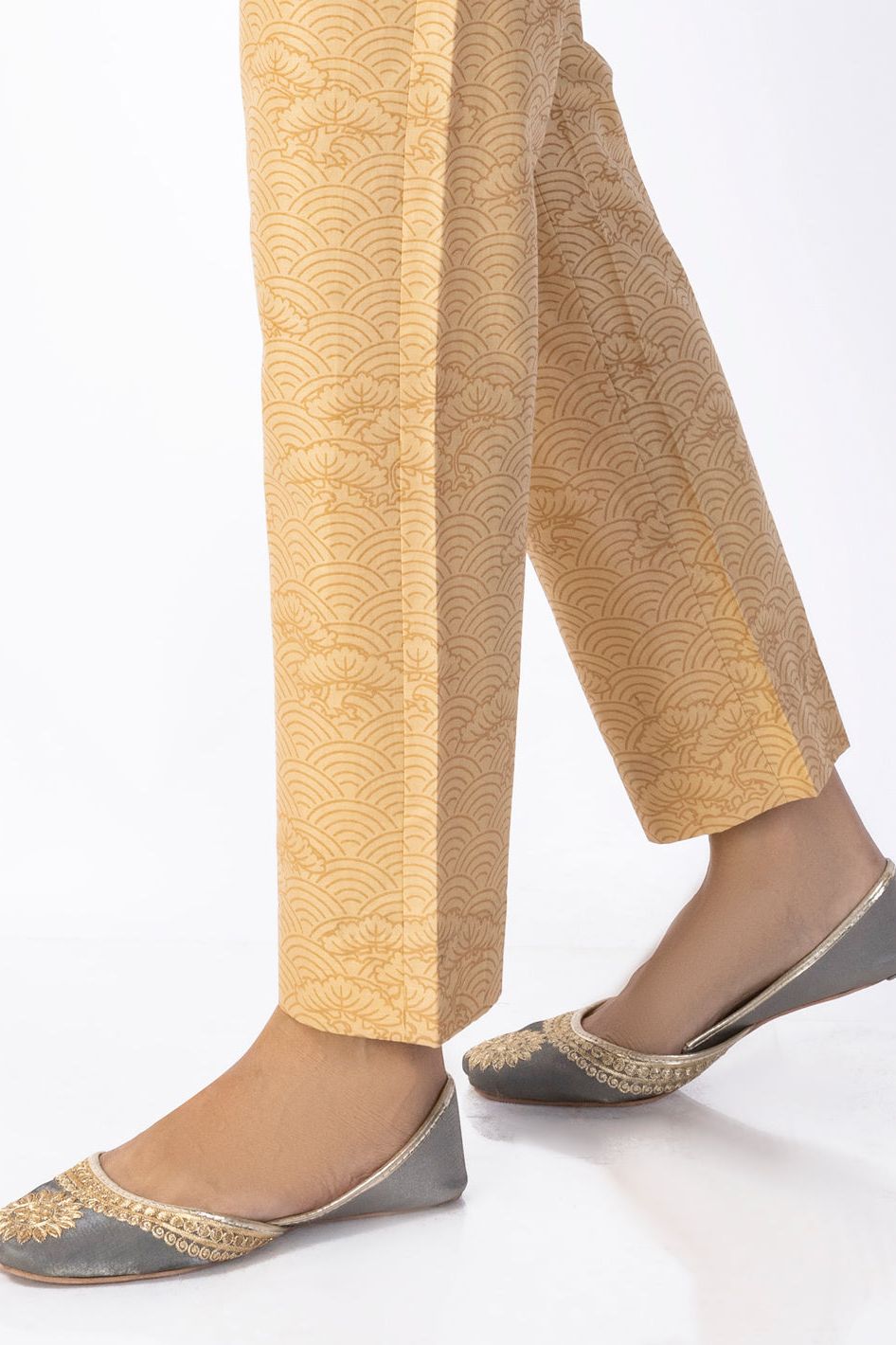 Premium Cambric Khaki Trousers for Men - Comfortable Slim Fit Casual Pants - Perfect for Office, Travel & Everyday Wear