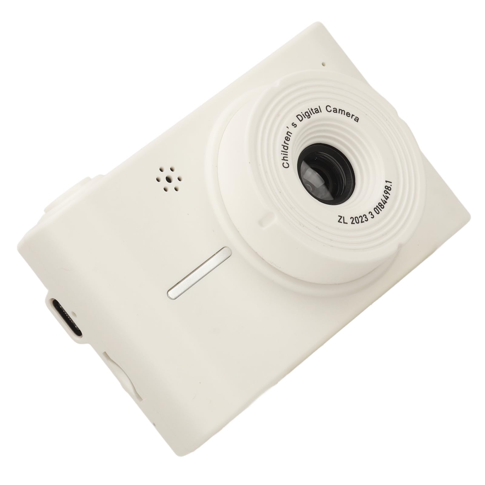 40MP Digital Camera with HD IPS Screen - 1080P Video Camera, 8x Digital Zoom, Compact Vlogging Camera for YouTube & Travel Photography (White) - Perfect for Content Creators, Travel Vlogs & Family Moments