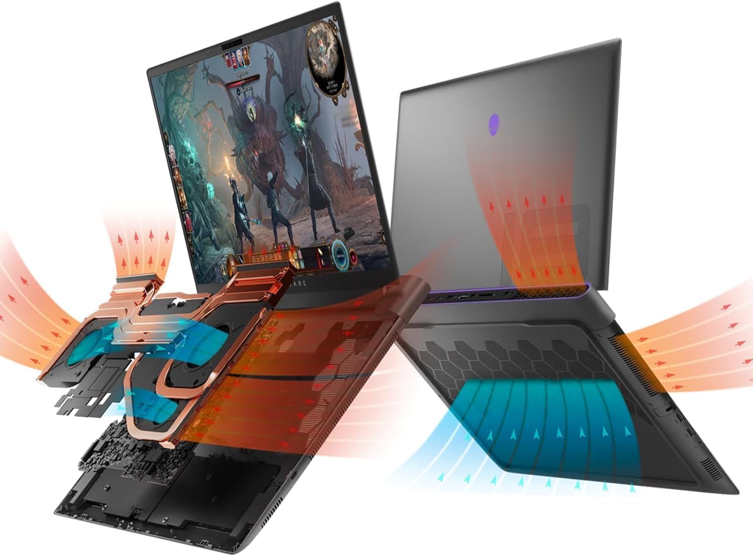 Dell Alienware M18 R2 Gaming Laptop - NVIDIA GeForce RTX 4090, Intel Core i9-14900HX 24-Core, 18