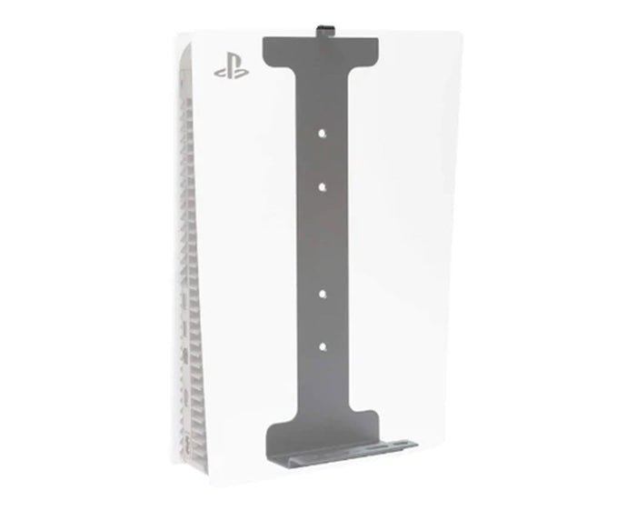 HIDEit PlayStation 5 Wall Mount with Dual Controller Holder - Secure & Space-Saving PS5 Organizer for Gaming Room Setup