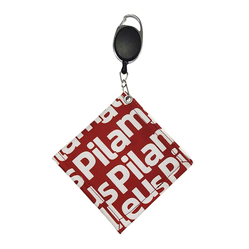 Colcolo Golf Ball Towel with Retractable Keychain - 12x12cm Mini Microfiber Towel for Golf, Sports & Car Cleaning | Compact & Absorbent