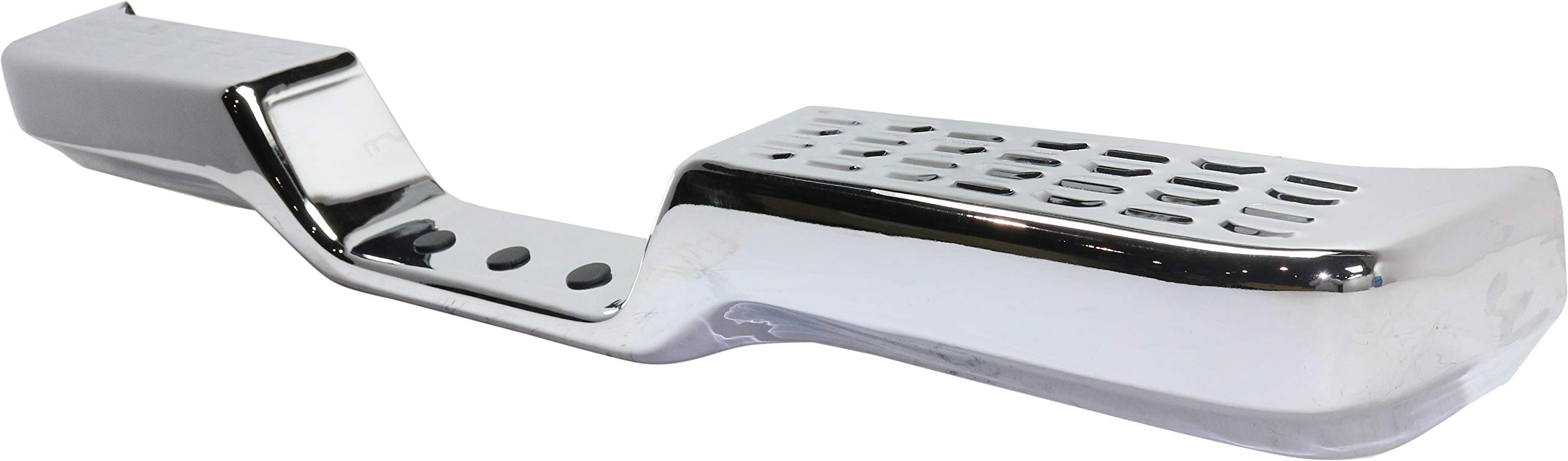 Evan Fischer Chrome Steel Step Bumper with Mounting Brackets for 1989-1995 Toyota Pickup Trucks | Premium Trim Replacement (Part #002283591113-PFM) | Durable USA-Made Rear Bumper for Off-Roading & Hauling