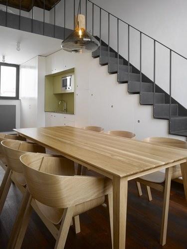 Jylland Dining Table by Ton - Modern Scandinavian Wooden Dining Table for Home & Restaurant - Perfect for Family Dinners & Entertaining Guests