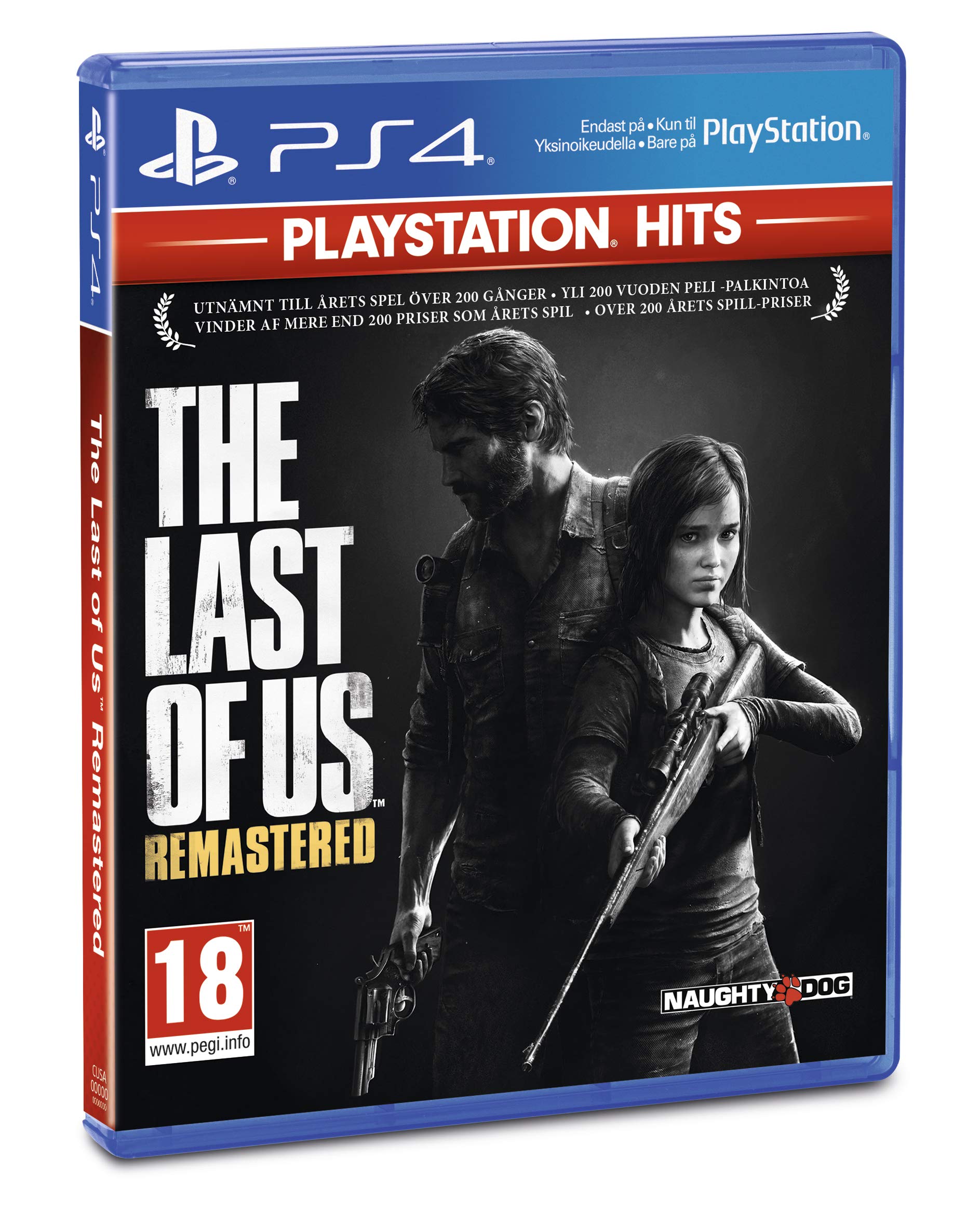 The Last of Us Remastered - PlayStation Hits (PS4) - Post-Apocalyptic Action Adventure Game - Perfect for Survival Horror Fans & Story-Driven Gamers