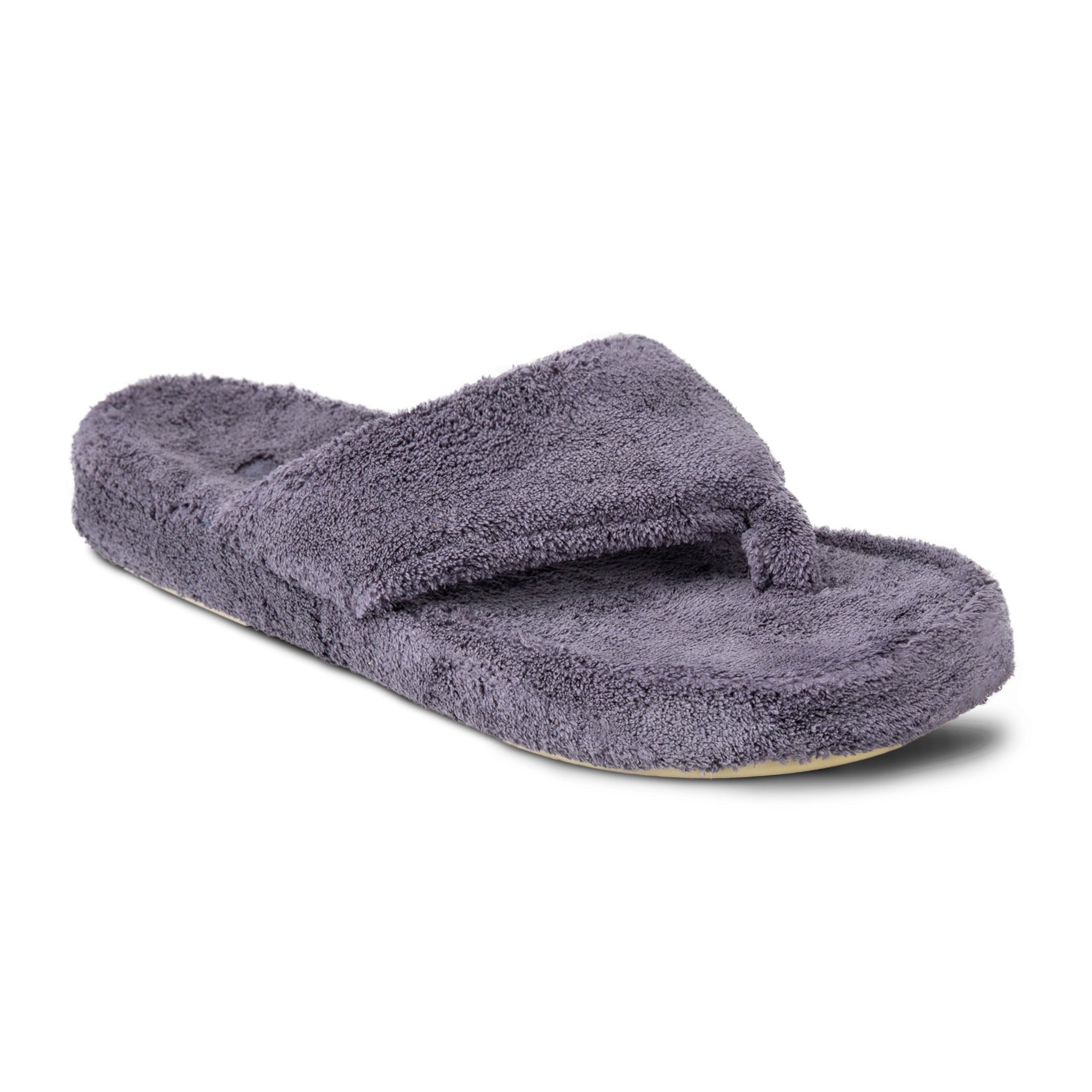 Comfortable Women's Spa Flip Flop Slippers - Soft Memory Foam Sandals for Relaxation at Home, Beach & Poolside Use