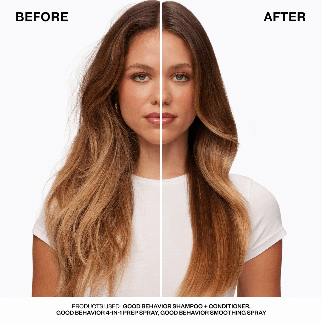 Best Smoothing Spray for Frizzy Hair - Tames Flyaways & Adds Shine - Perfect for Daily Styling & Heat Protection