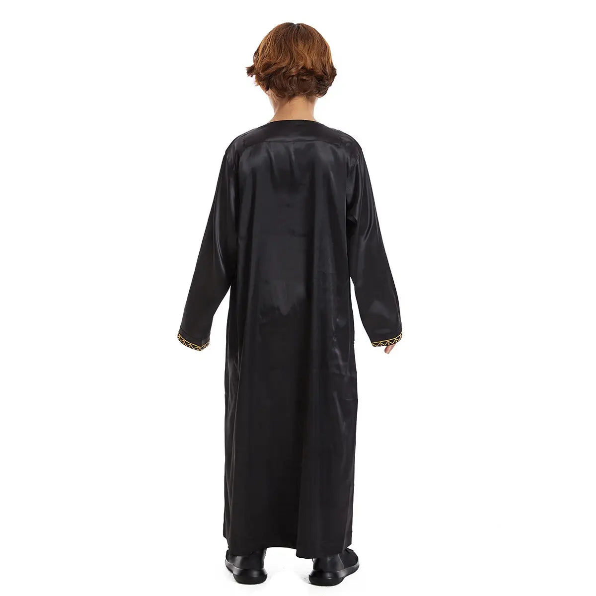 Traditional Middle Eastern Arab Boy Thobe Thawb with Tassel - Islamic Eid & Wedding Outfit for Kids - Perfect for Special Occasions & Cultural Events